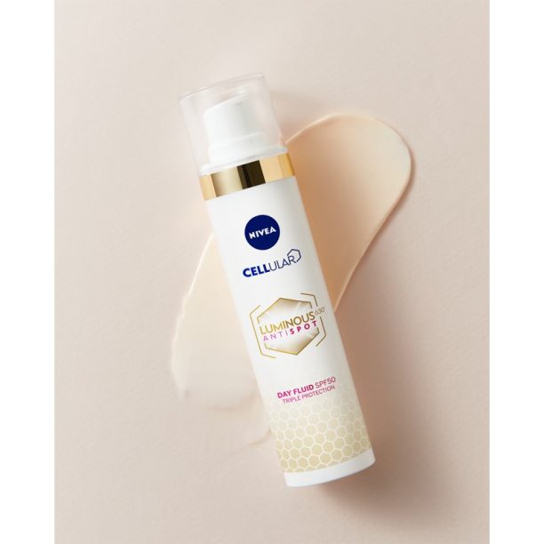 Nivea Cellular Luminous 630 дневен крем против пигментни петна SPF 50 40 мл. купи на топ цена