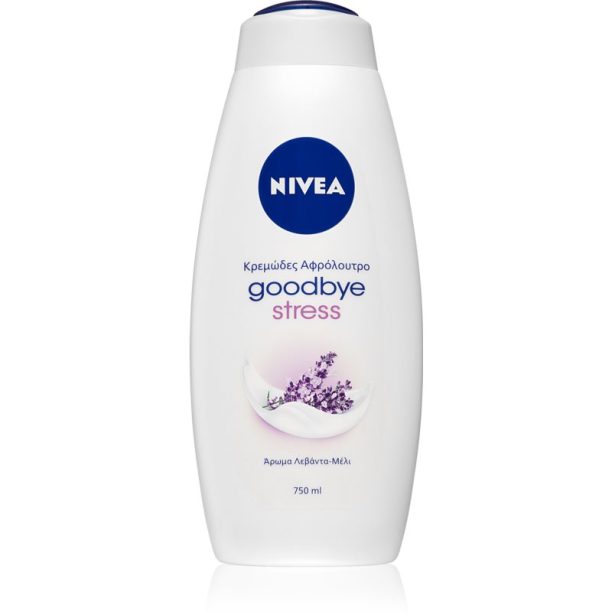 Nivea Goodbye Stress крем душ гел макси 750 мл.