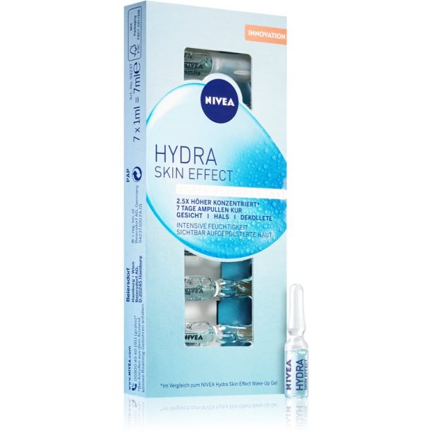 Nivea Hydra Skin Effect интензивна хидратираща грижа в ампули 7x1 мл. на ниска цена