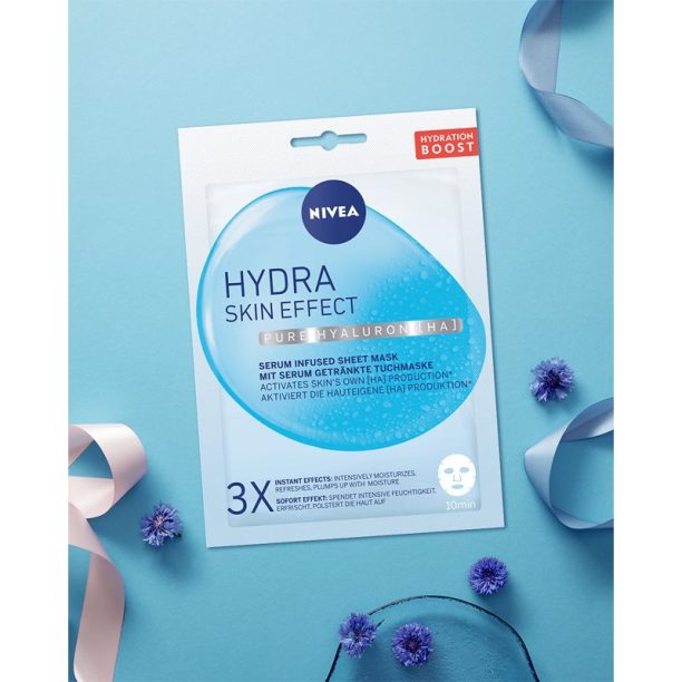 Nivea Hydra Skin Effect хидратираща платнена маска 1 бр. купи на топ цена