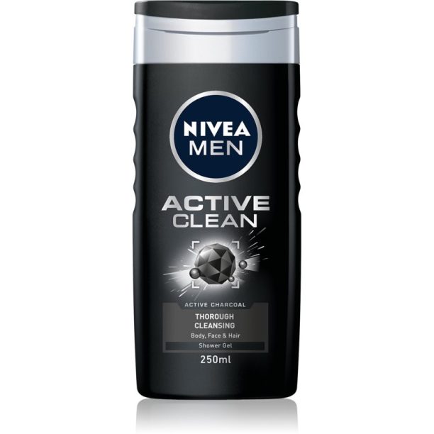 Nivea Men Active Clean душ гел  за мъже 250 мл.