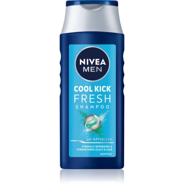 Nivea Men Cool шампоан  за нормална към омазняваща се коса за мъже 250 мл.