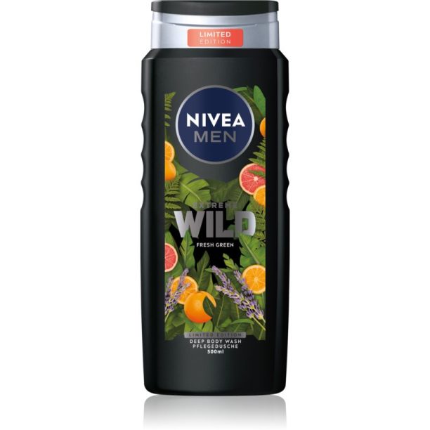 Nivea Men Extreme Wild Fresh Green освежаващ душ гел 500 мл.