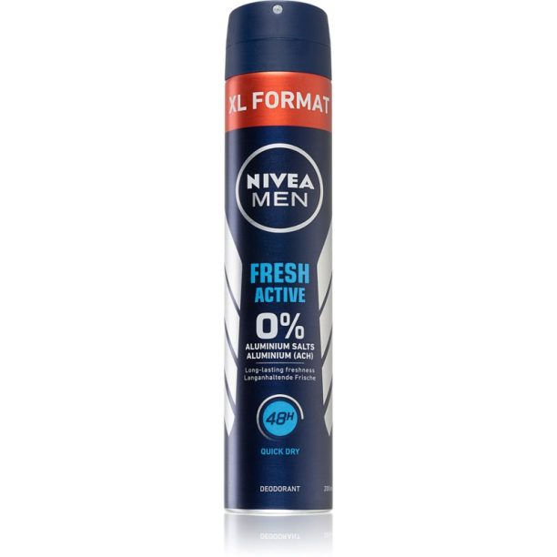 Nivea Men Fresh Active дезодорант в спрей  за мъже 200 мл.