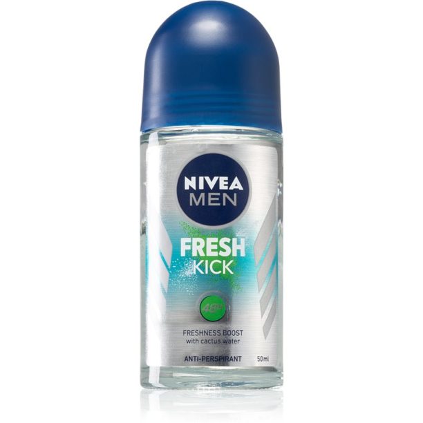 Nivea Men Fresh Kick рол- он против изпотяване за мъже 50 мл.