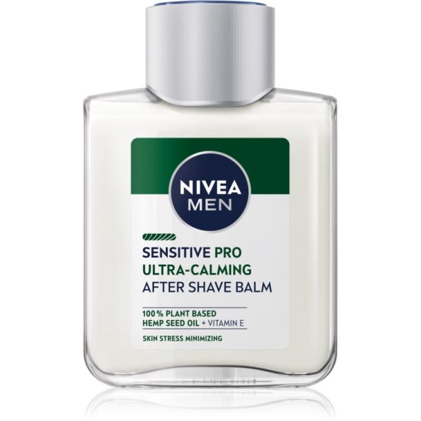 Nivea Men Sensitive Hemp балсам за след бръснене с конопено масло 100 мл. на ниска цена