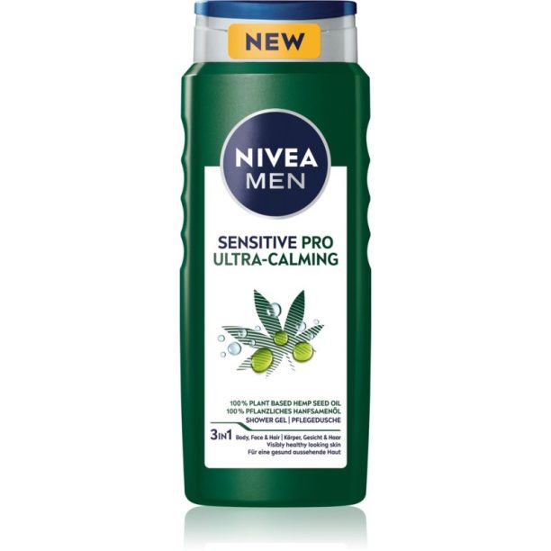 Nivea Men Sensitive Pro Ultra Calming душ гел за лице