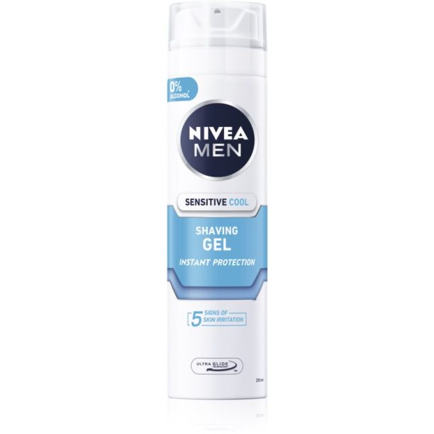 Nivea Men Sensitive гел за бръснене  за мъже 200 мл.