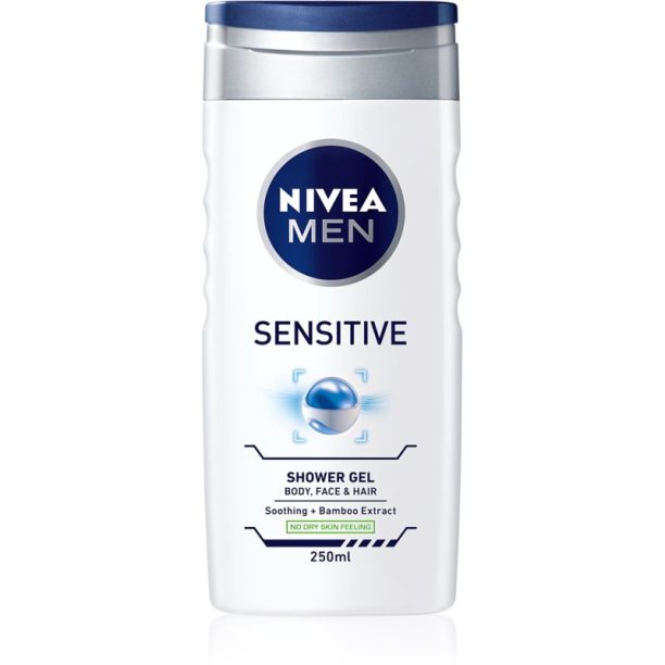 Nivea Men Sensitive душ гел  за мъже 250 мл.