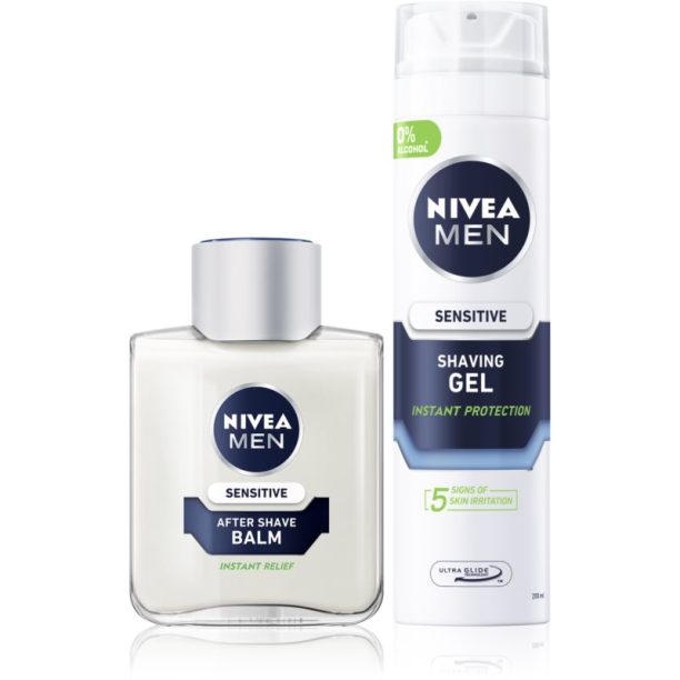 Nivea Men Sensitive изгодна опаковка (за мъже)