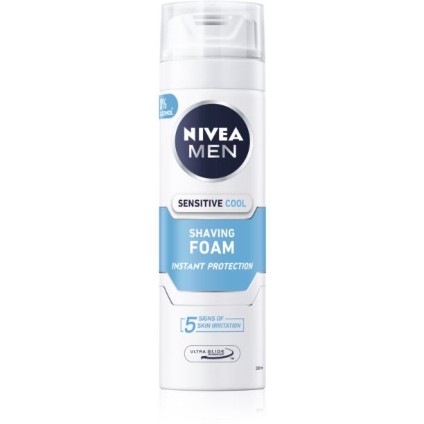 Nivea Men Sensitive пяна за бръснене  за мъже 200 мл.