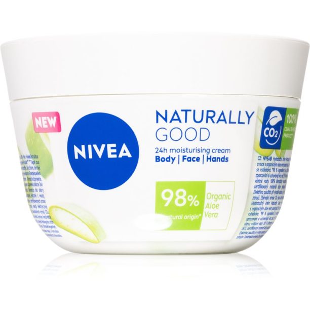 Nivea Naturally Good хидратиращ крем 200 мл. на ниска цена