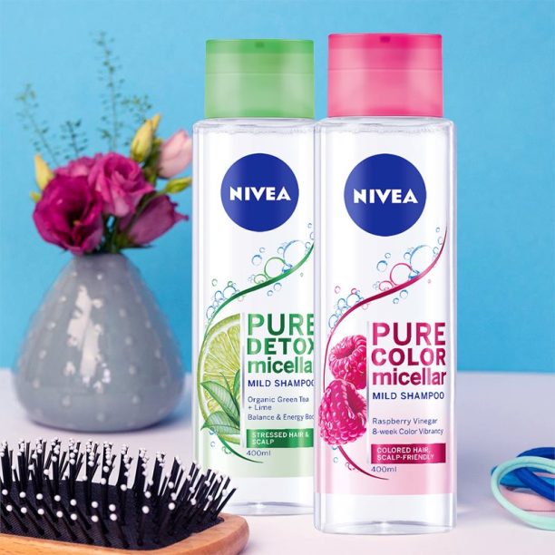 Nivea Pure Color Micellar Мицеларен шампоан 400 мл. на ниска цена