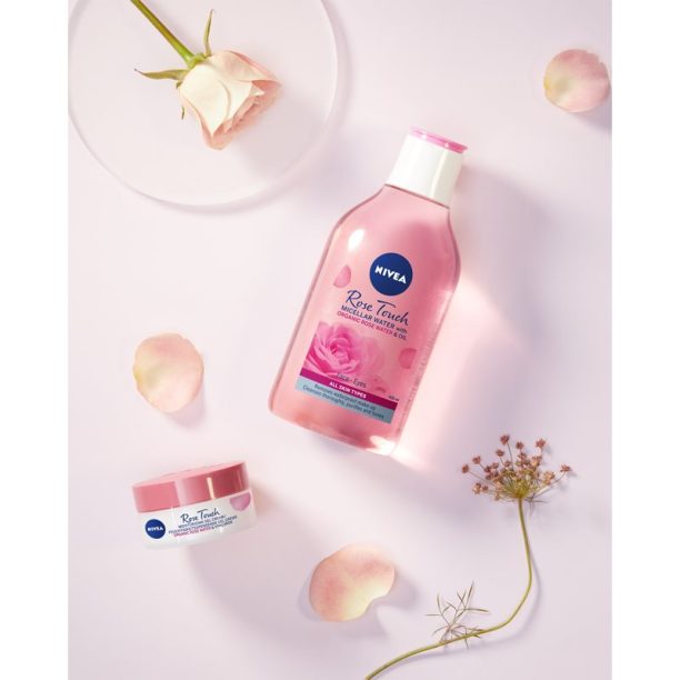 Nivea Rose Touch двуфазна мицеларна вода 400 мл. на ниска цена