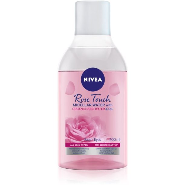 Nivea Rose Touch двуфазна мицеларна вода 400 мл.