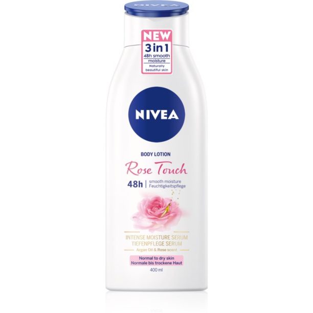 Nivea Rose Touch хидратиращо мляко за тяло 400 мл.