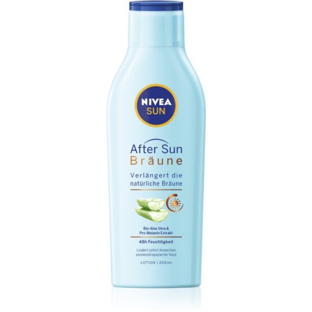 Nivea Sun After Sun & Bronze мляко след загар  удължаващ загара 200 мл. на ниска цена