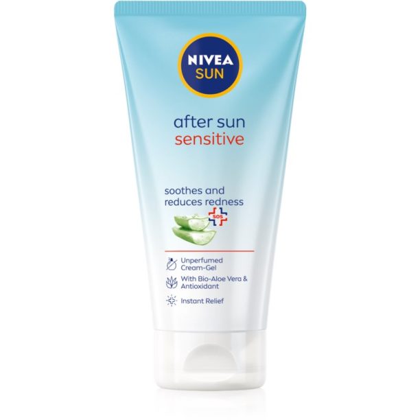 Nivea Sun SOS успокояващ гел след слънчеви бани 175 мл.