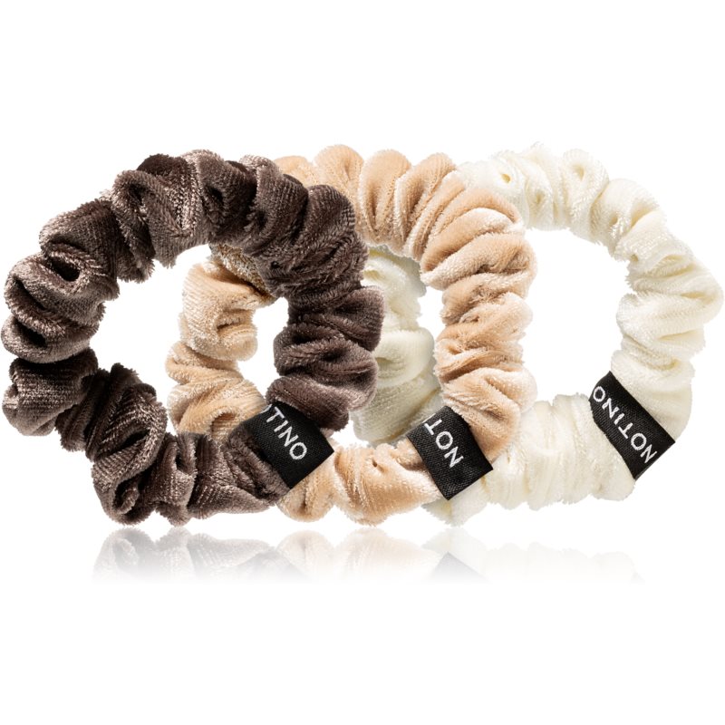 Notino Hair Collection Velvet hair elastics ластици за коса Velvet 3 бр. на ниска цена