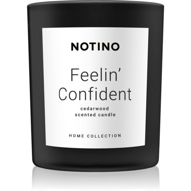 Notino Home Collection Feelin' Confident (Cedarwood Scented Candle) ароматна свещ 220 гр. на ниска цена