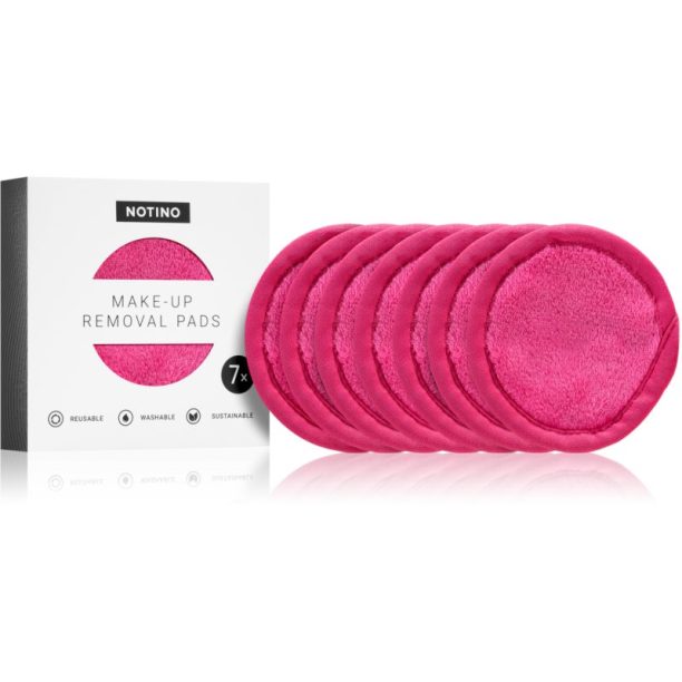 Notino Spa Collection Make-up removal pads тампони за почистване на грим цвят Pink 7 бр. на ниска цена