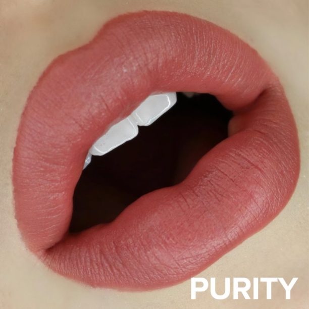 Nudestix Intense Matte универсален молив за устни и скули цвят Purity 2