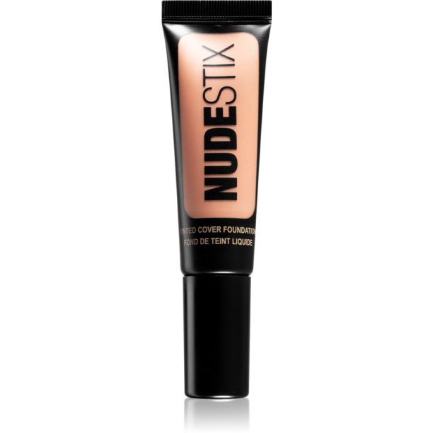 Nudestix Tinted Cover лек фон дьо тен с озаряващ ефект за естествен вид цвят Nude 4 25 мл.