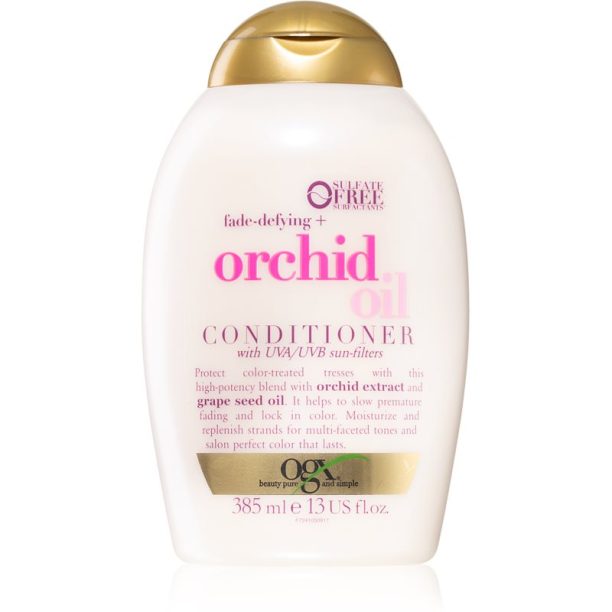 OGX Orchid Oil балсам за боядисана коса 385 мл.