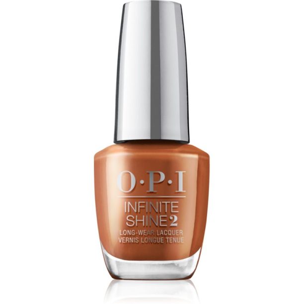 OPI Infinite Shine 2 Limited Edition лак за нокти с гел ефект цвят My Italian is a Little Rusty 15 мл.