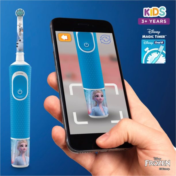 Oral B Kids 3+ Frozen II електрическа четка за зъби с калъфка за деца  1 бр. купи на топ цена