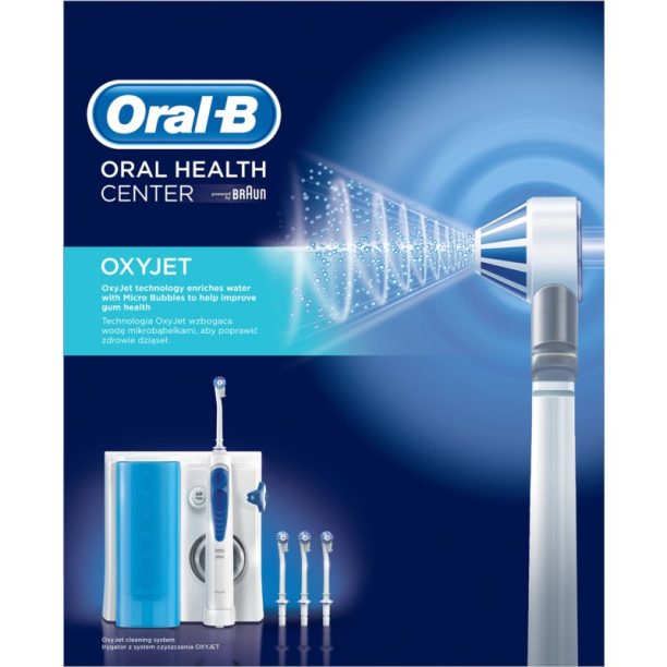 Oral B Oxyjet MD20 Power душ за устна хигиена + резервни глави на ниска цена