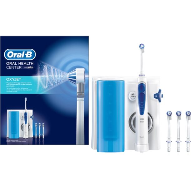 Oral B Oxyjet MD20 Power душ за устна хигиена + резервни глави