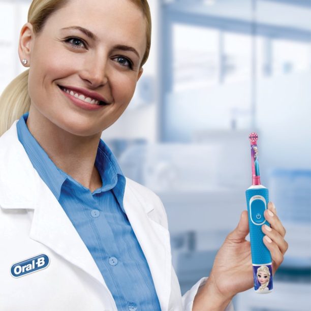 Oral B Vitality D100 Kids Frozen електрическа четка за зъби за деца над 3 г. 1 бр. купи на топ цена