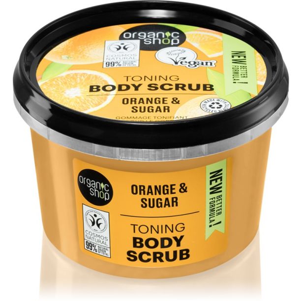 Organic Shop Orange & Sugar тониращ пилинг за тяло 250 мл.