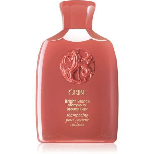 Oribe Bright Blonde лилав шампоан неутрализиращ жълтеникавите оттенъци 75 мл.