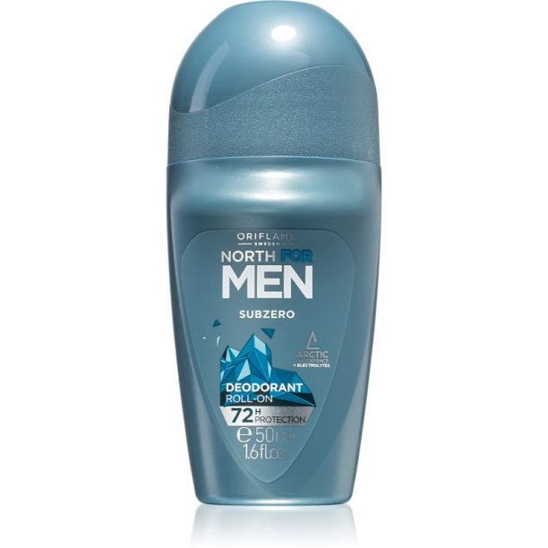 Oriflame North for Men Subzero дезодорант антиперспирант рол-он за мъже 50 мл.