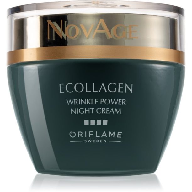 Oriflame NovAge Ecollagen подмладяващ нощен крем против бръчки 50 мл.