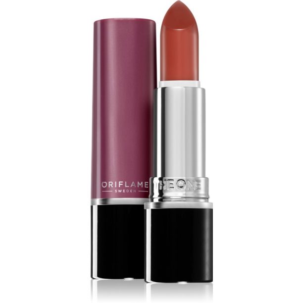 Oriflame The One Angels & Rebels високо пигментирано кремообразно червило цвят Flaunt Chilli 3