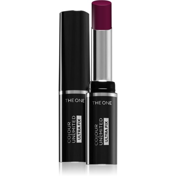 Oriflame The One Colour Unlimited Ultra Fix интензивно дълготрайно червило цвят Ultra Burgundy 3.5 гр.