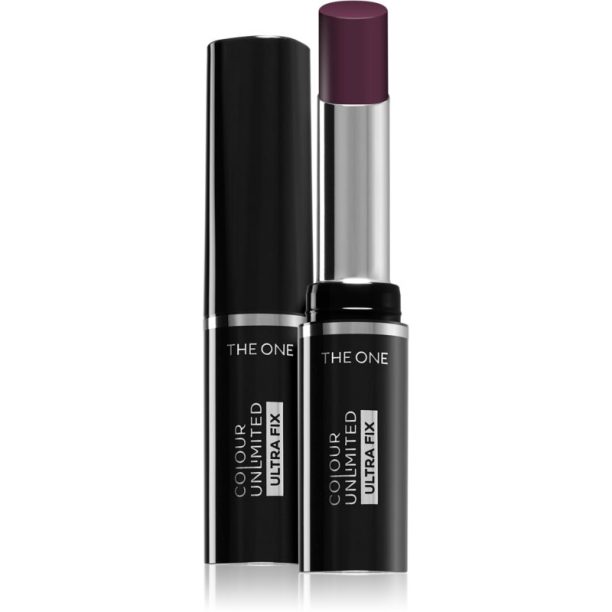 Oriflame The One Colour Unlimited Ultra Fix интензивно дълготрайно червило цвят Ultra Plum 3.5 гр.