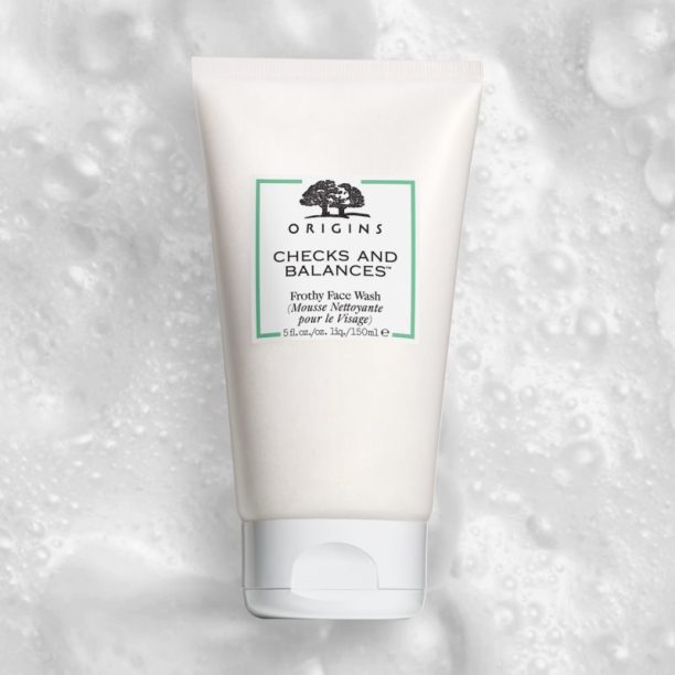 Origins Checks and Balances™ Frothy Face Wash освежаваща почистваща пяна за лице 150 мл. купи на топ цена