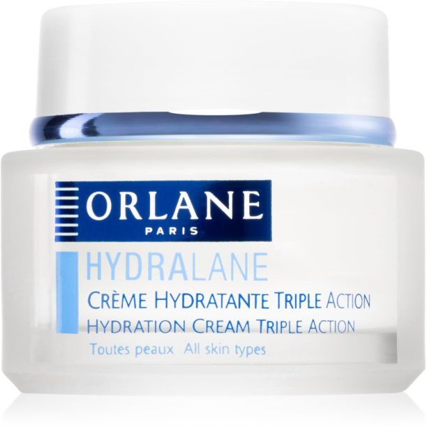 Orlane Hydralane Hydrating Cream Triple Action дълбоко хидратиращ крем в дълбочина с хиалуронова киселина 50 мл.