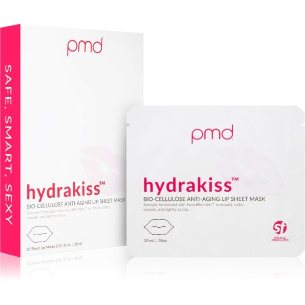 PMD Beauty Hydrakiss хидратираща маска за устни 10 бр. на ниска цена