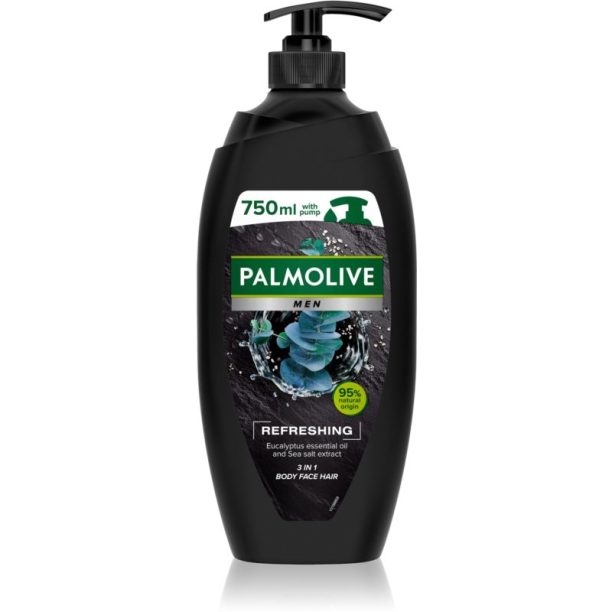 Palmolive Men Refreshing душ-гел за мъже 3 в 1 750 мл.