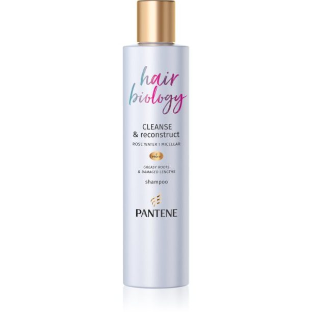 Pantene Hair Biology Cleanse & Reconstruct шампоан за мазна коса 250 мл.