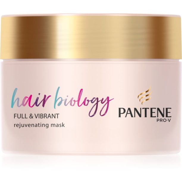 Pantene Hair Biology Full & Vibrant маска за коса за слаба коса 160 мл.