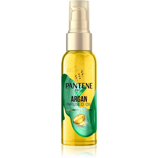 Pantene Pro-V Argan Infused Oil подхранващо масло за коса с арганово масло 100 мл.