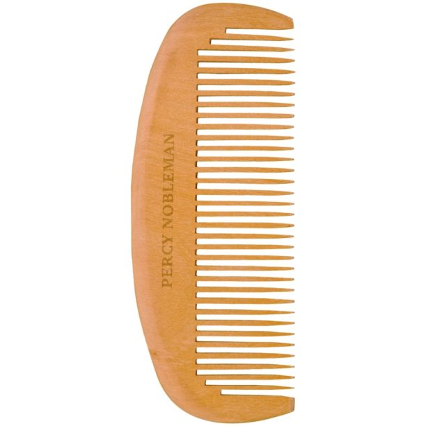 Percy Nobleman Beard Comb дървена четка за брада