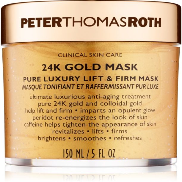 Peter Thomas Roth 24K Gold луксозна стягаща маска за лице с лифтинг ефект 150 мл.