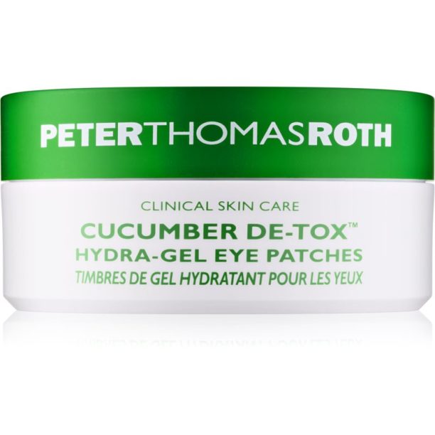 Peter Thomas Roth Cucumber De-Tox Hydra-Gel Eye Patches хидратираща гел маска за очи 30 Pairs 30 бр.